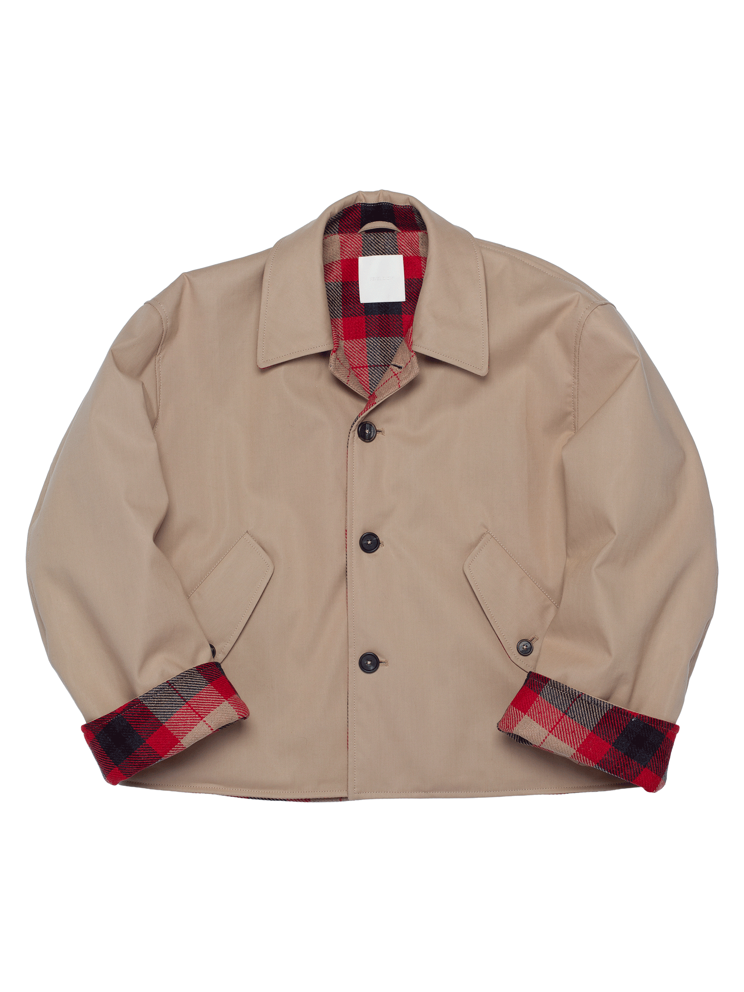 Beige Blouson Jacket – NEVER KNOW