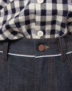 Navy & Bone Medium Plaid Flannel Shirt