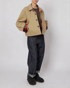 Beige Blouson Jacket
