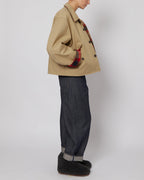 Beige Blouson Jacket