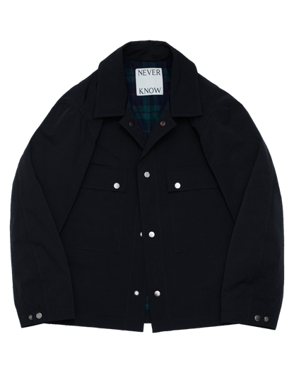 Black Japanese Workwear Jacket