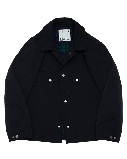 Black Japanese Workwear Jacket