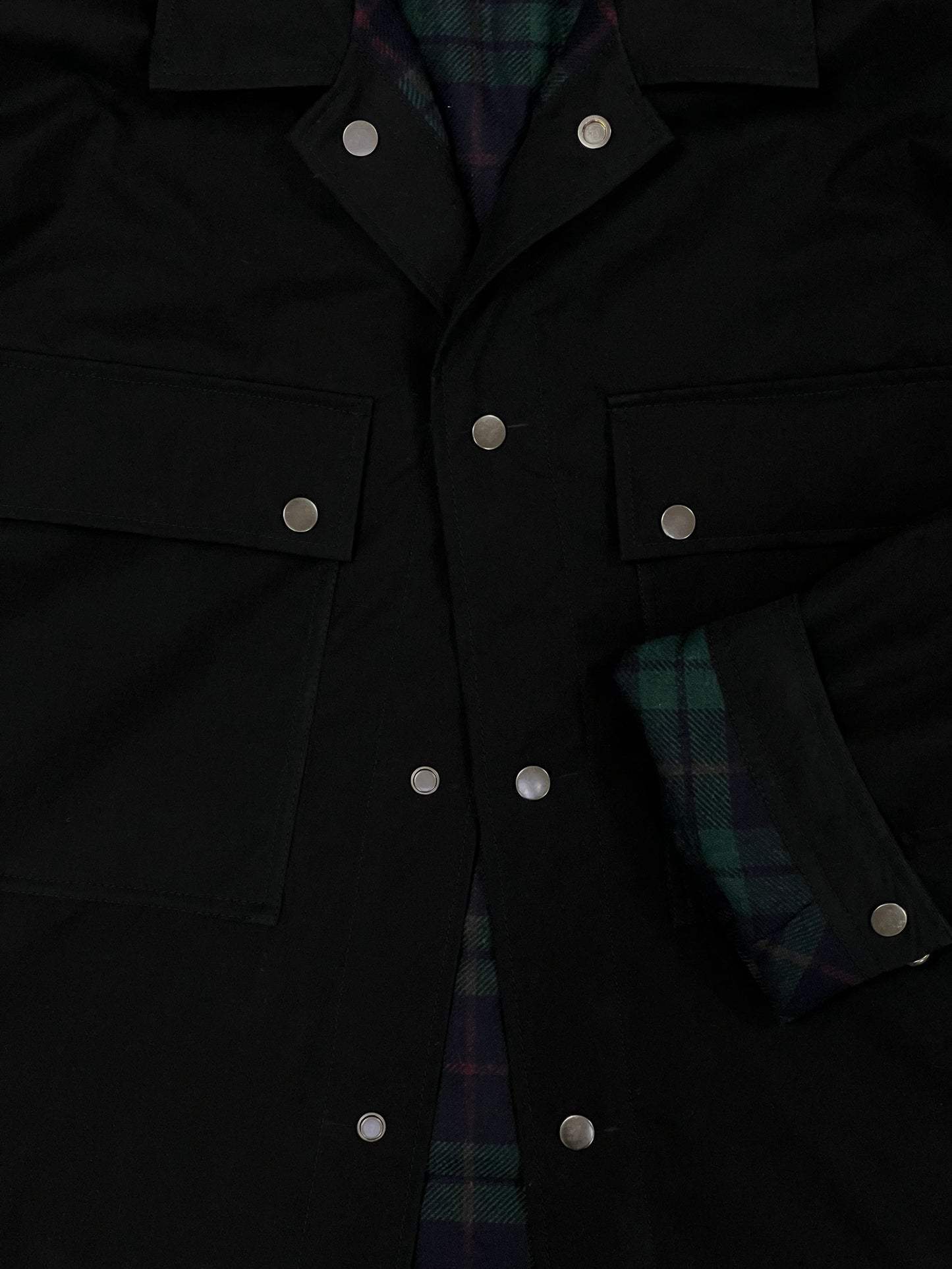 Black Japanese Workwear Jacket