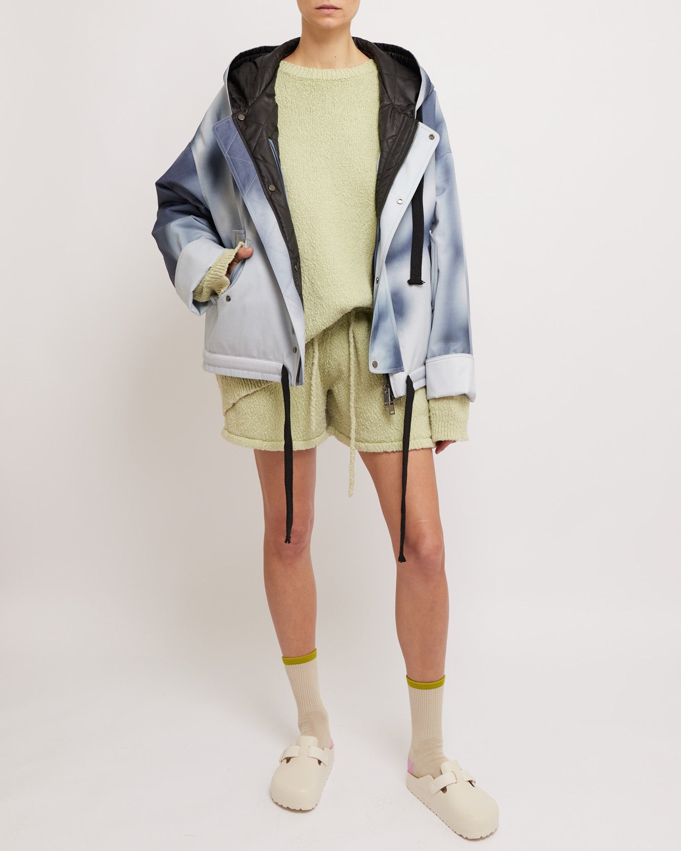 Komorebi Oversized Hooded Jacket