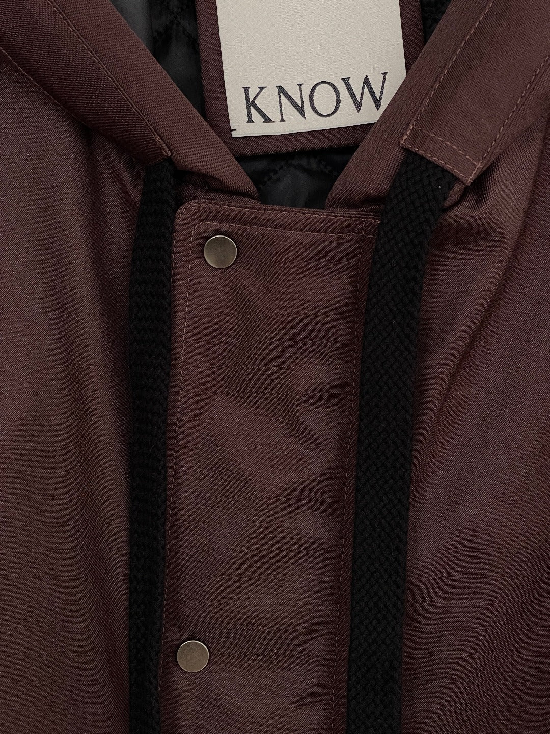 カカオ オーバーサイズ フードジャケット