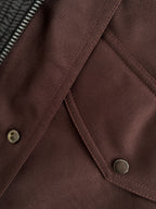 カカオ オーバーサイズ フードジャケット