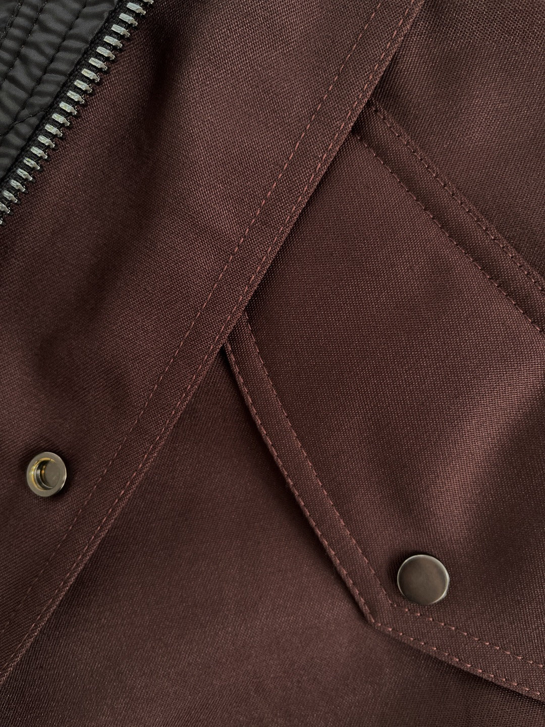 カカオ オーバーサイズ フードジャケット