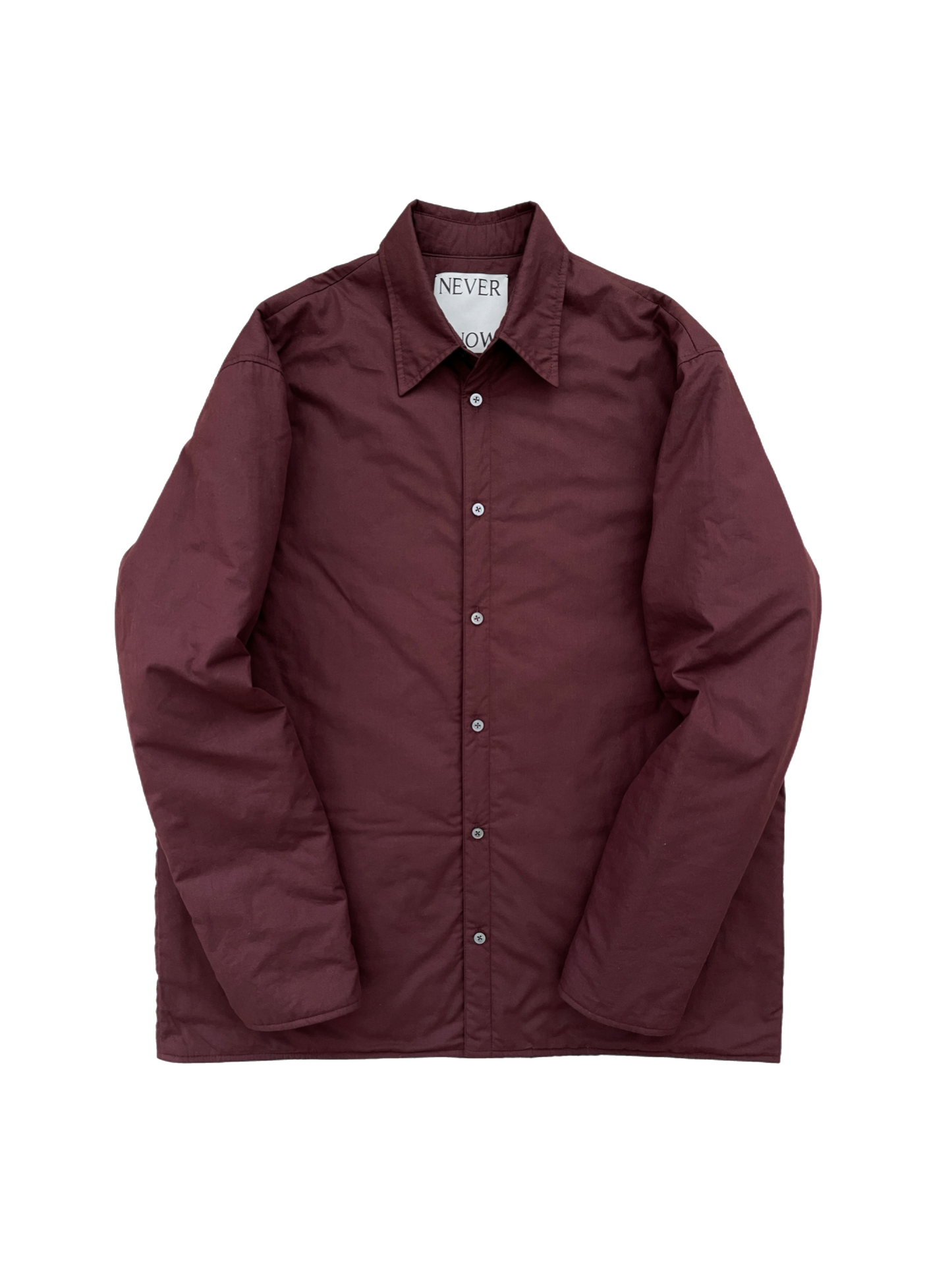 Cocoa Bean Padded Cotton Shirt