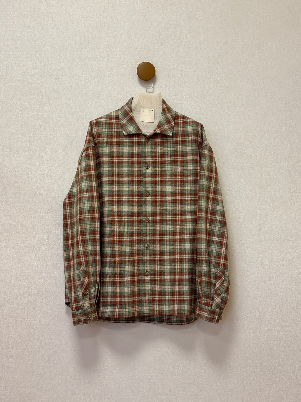 Brick & Sage Plaid Flannel Shirt