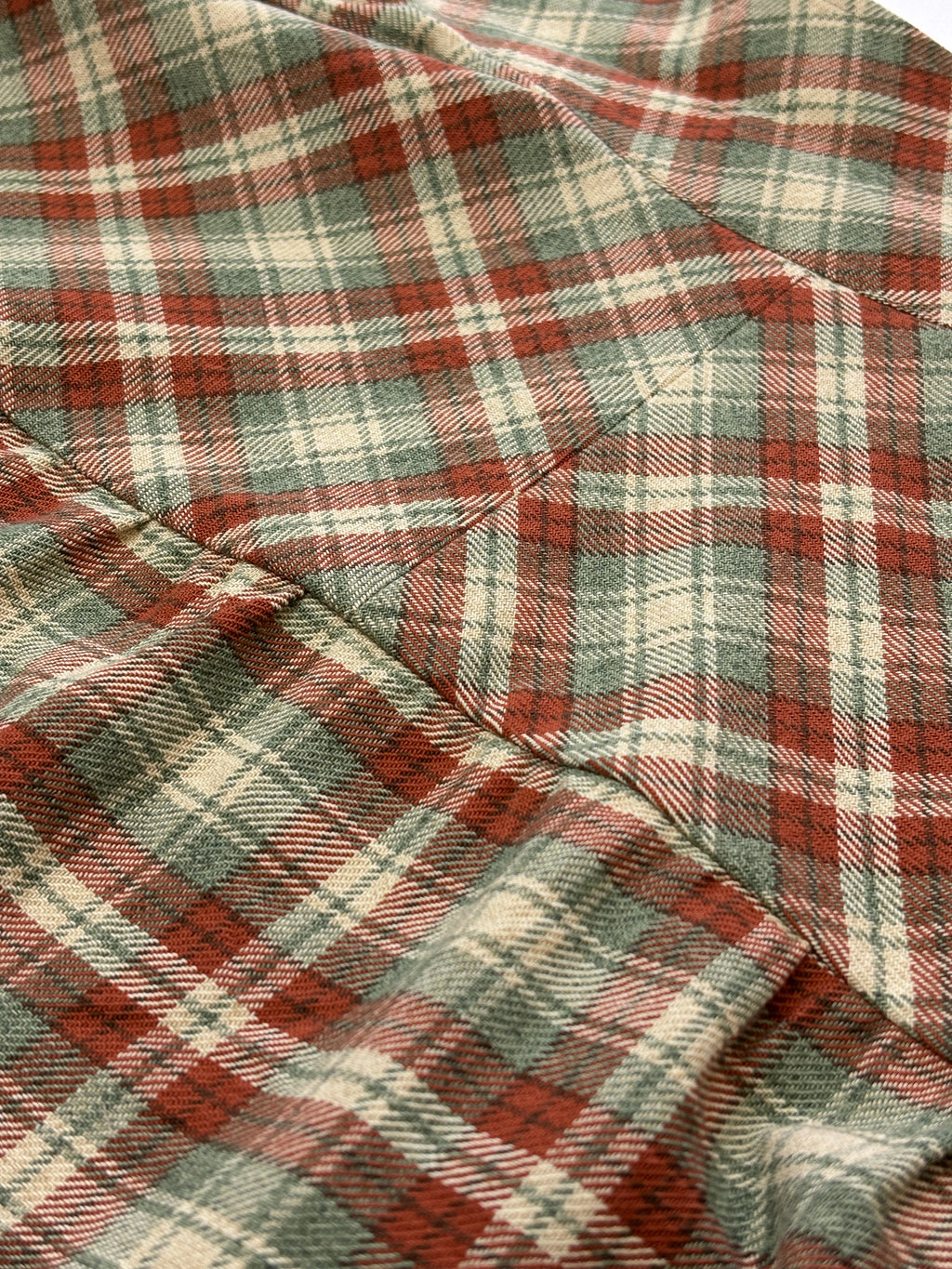 Brick & Sage Plaid Flannel Shirt