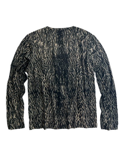 Ocelot Print Long Sleeve Top