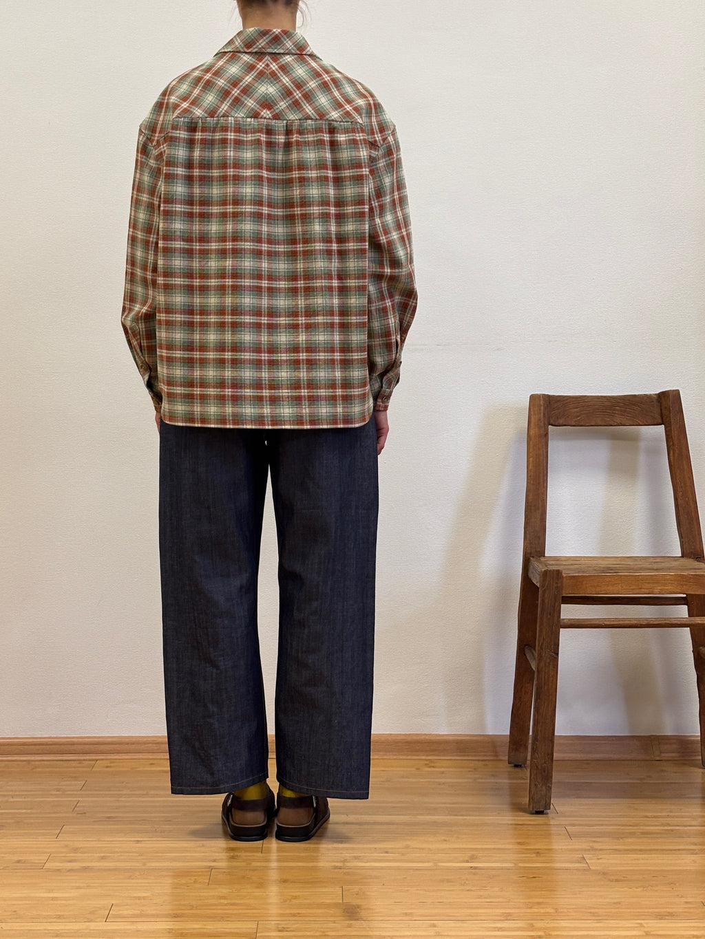 Brick & Sage Plaid Flannel Shirt