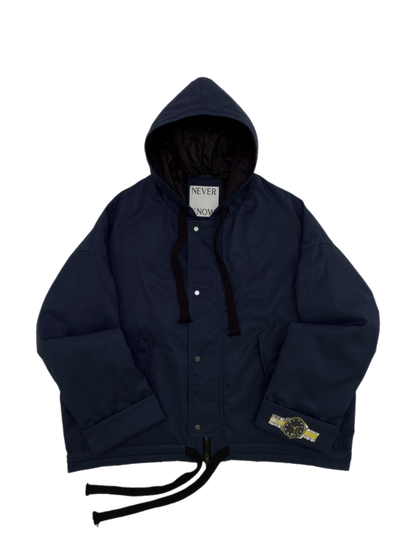 Kuril Chto Oversized Hooded Jacket