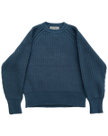 Lake Blue Japanese Fisherman Organic Cotton Sweater