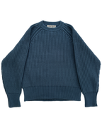 Lake Blue Japanese Fisherman Organic Cotton Sweater