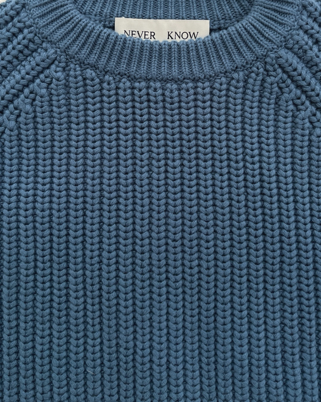 Lake Blue Japanese Fisherman Organic Cotton Sweater