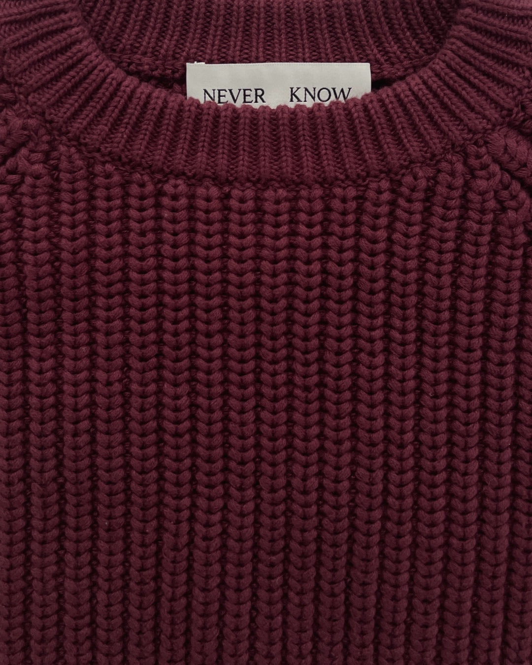 Plum Japanese Fisherman Organic Cotton Sweater