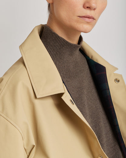 Classic Beige Japanese Workwear Jacket