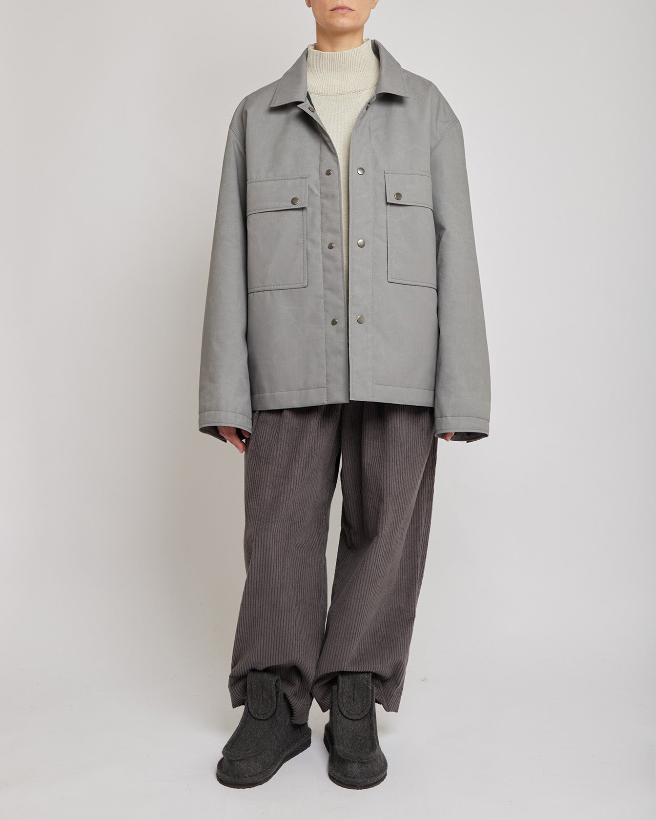 Tokyo Gray Japanese Workwear Jacket