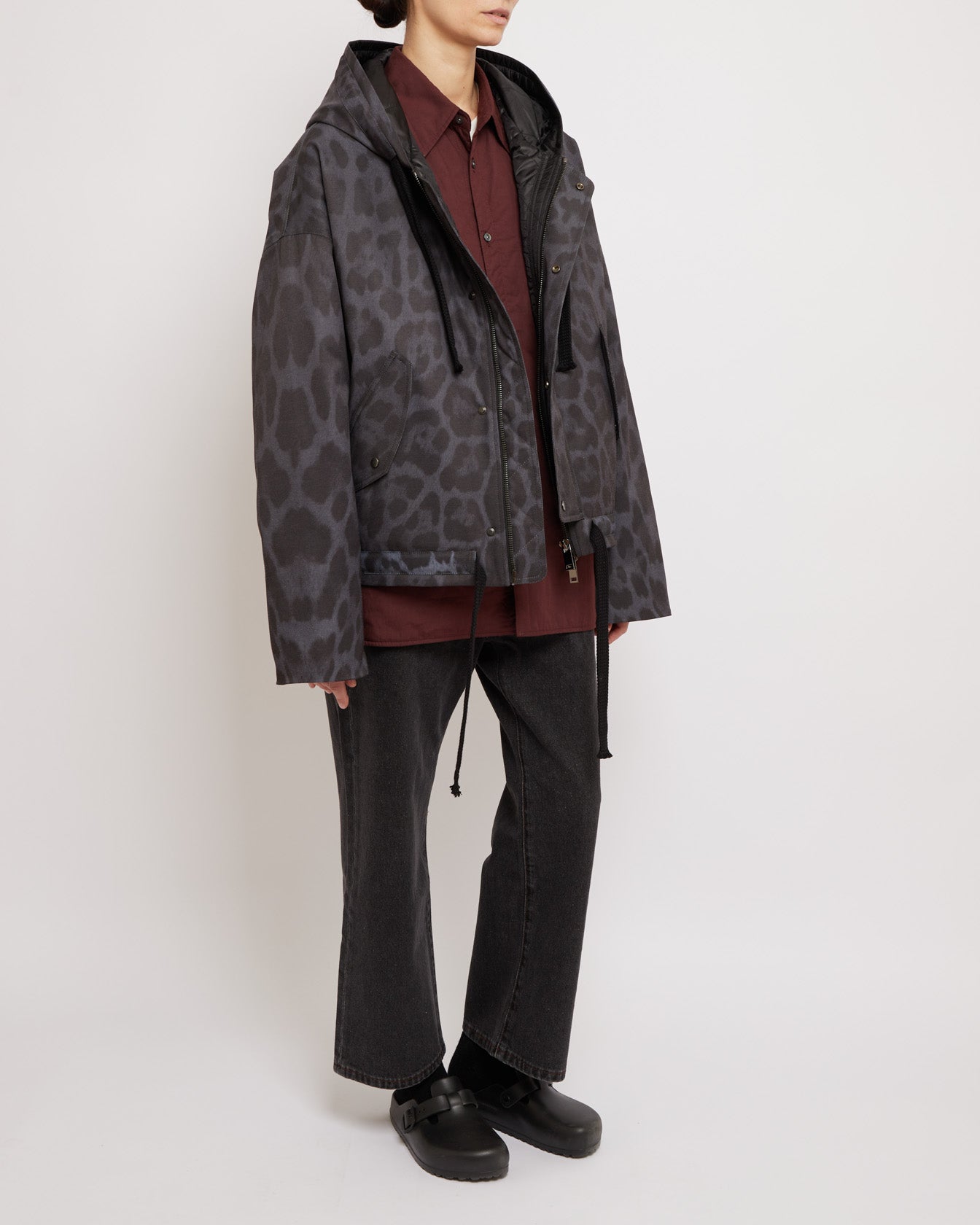 ブラックパンサー オーバーサイズ フード付きジャケット