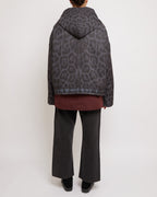 Black Panther Oversized Hooded Jacket