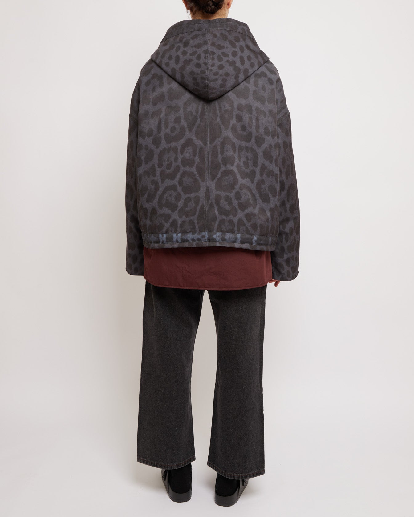 Black Panther Oversized Hooded Jacket