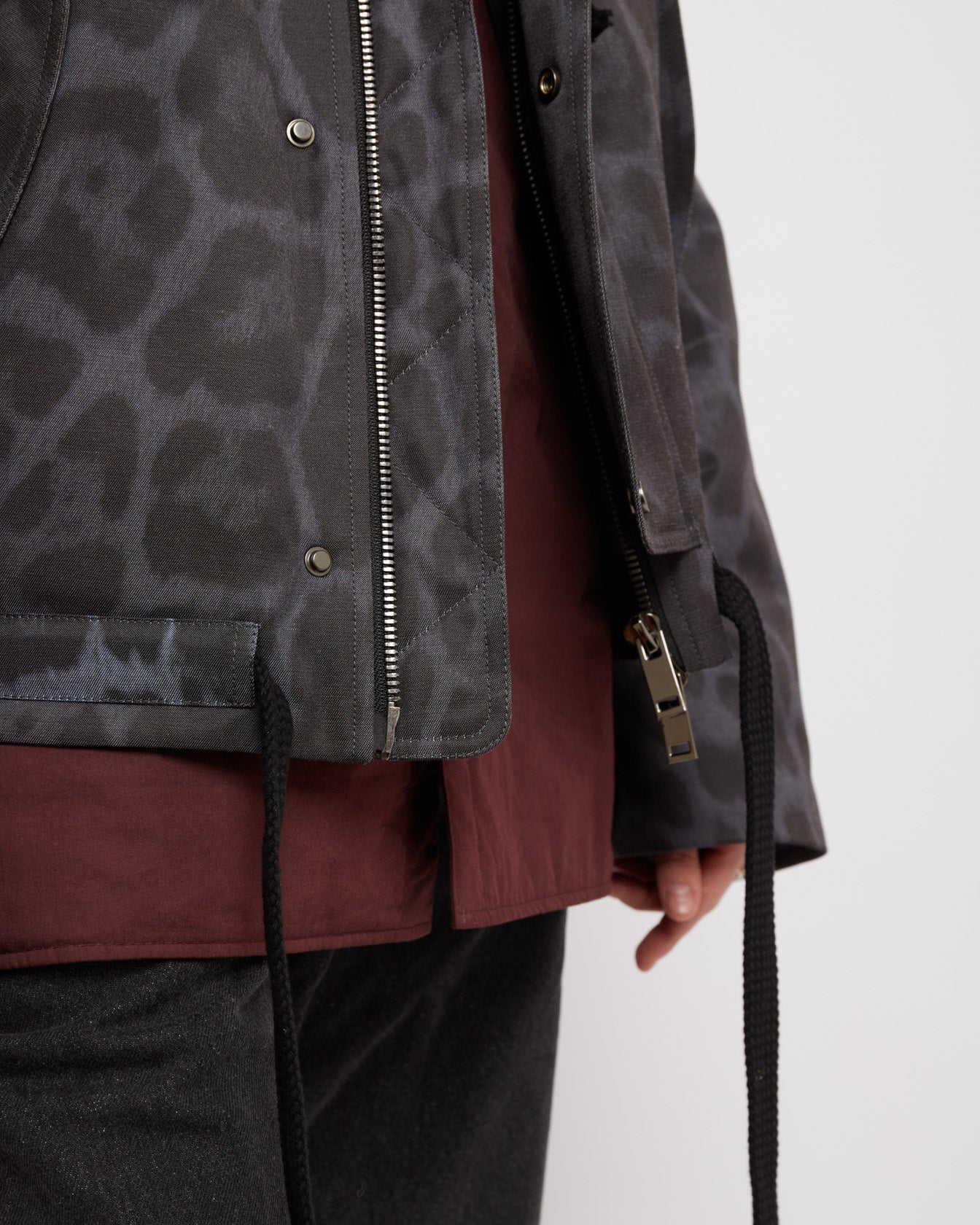 Black Panther Oversized Hooded Jacket