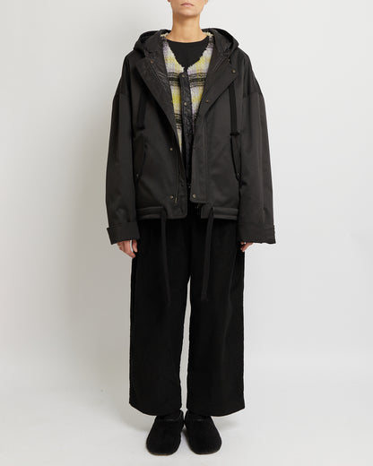 Kuril Chto Oversized Hooded Jacket