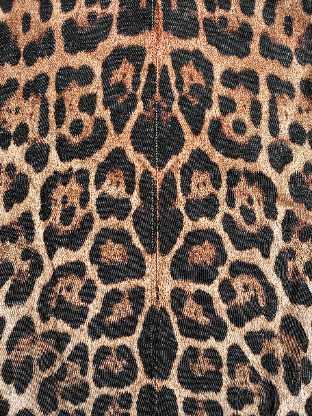 Leopard Oversized Hooded Jacket