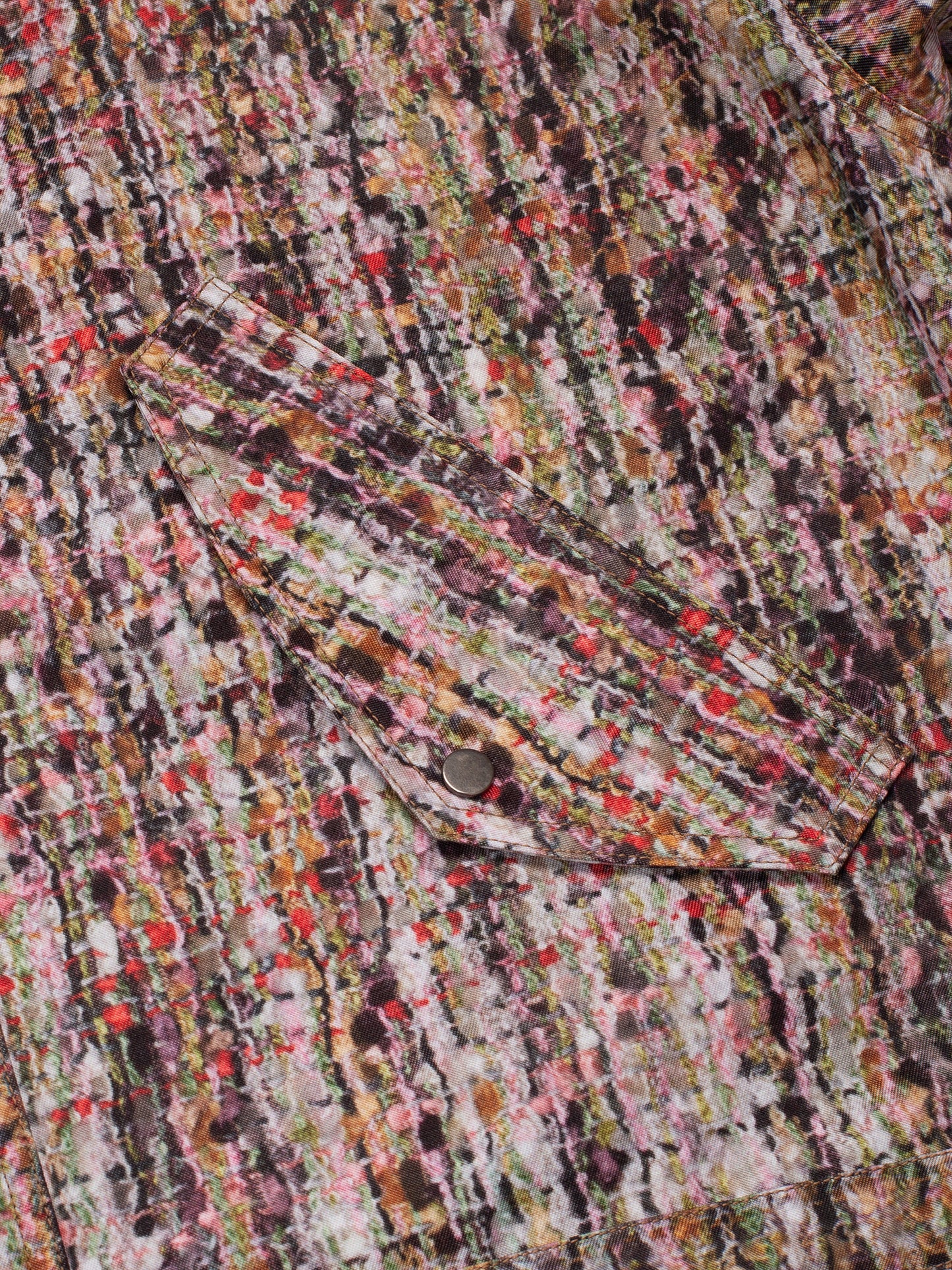 トロンプ・ルイユ ライラックツイード オーバーサイズ フード付きジャケット