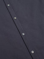 アンスラサイト パッド入りコットンスエードシャツ