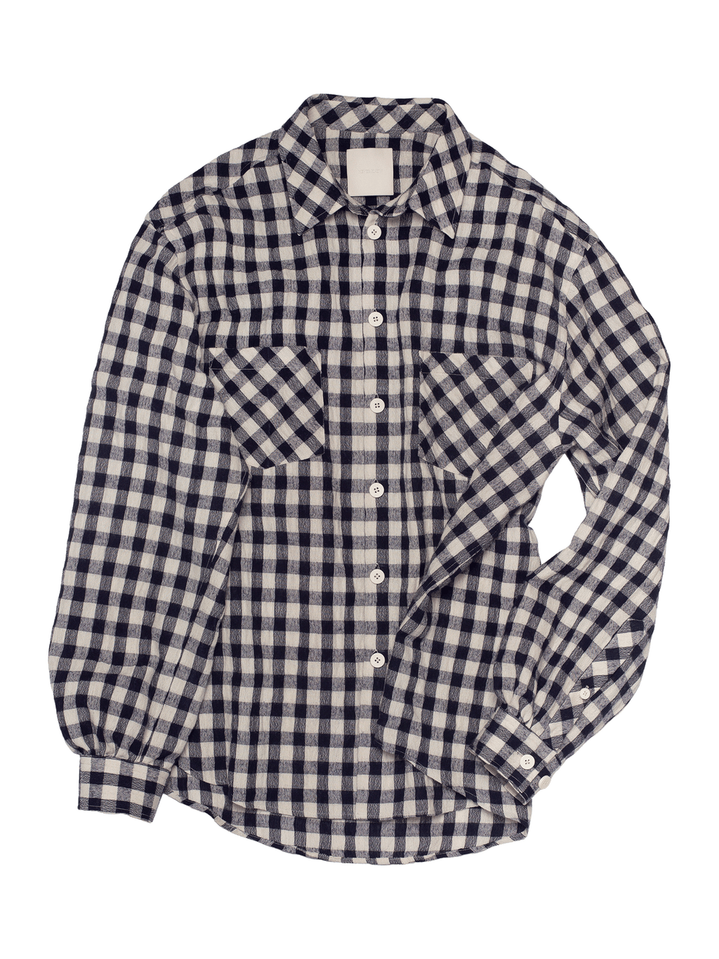 Navy & Bone Medium Plaid Flannel Shirt
