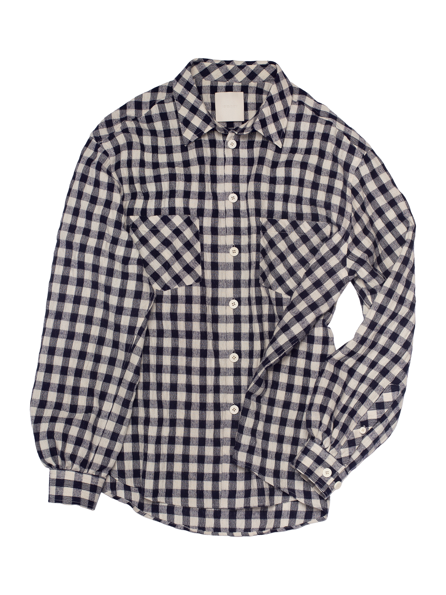 Navy & Bone Medium Plaid Flannel Shirt