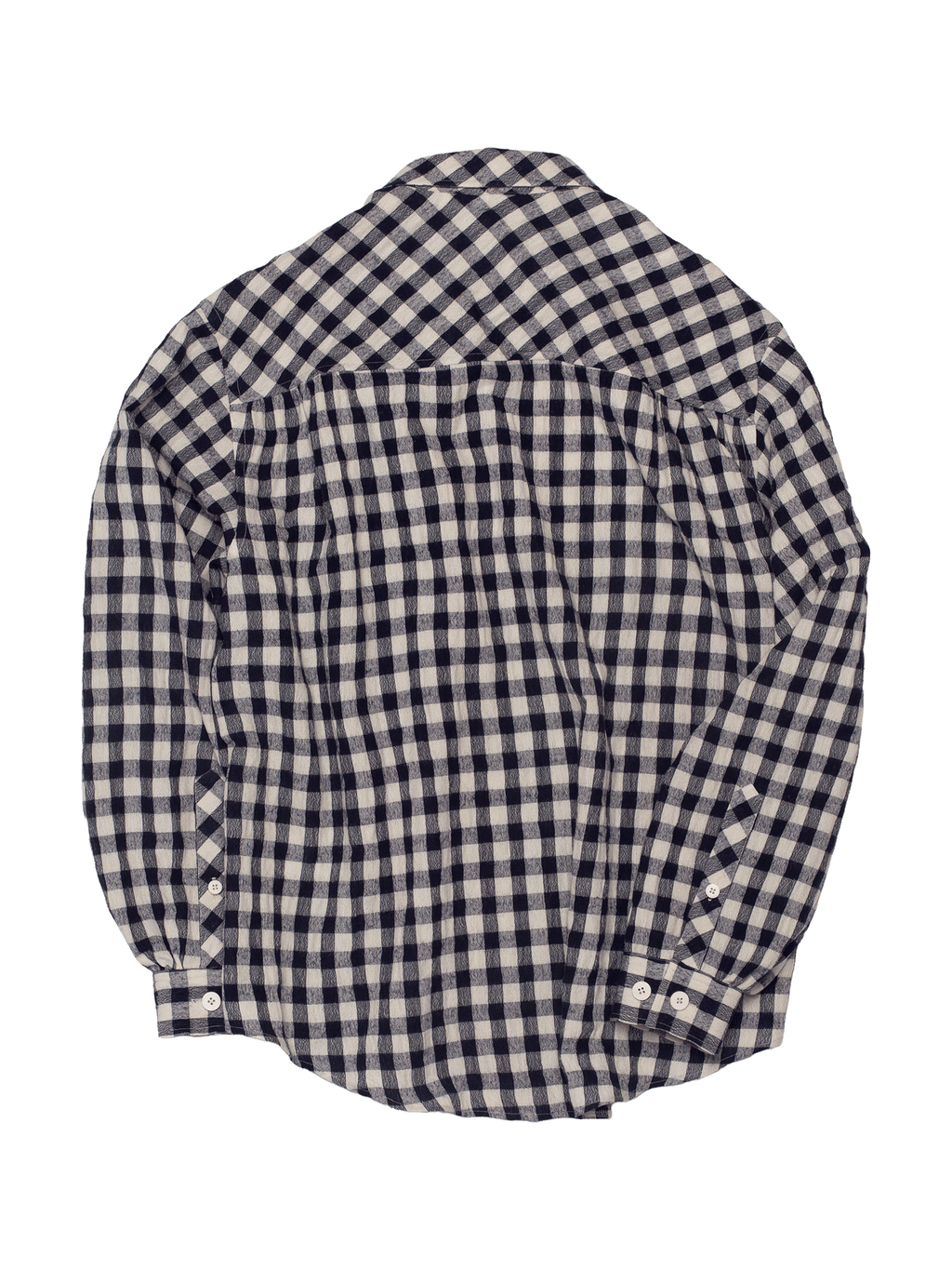 Navy & Bone Medium Plaid Flannel Shirt