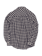 Navy & Bone Medium Plaid Flannel Shirt
