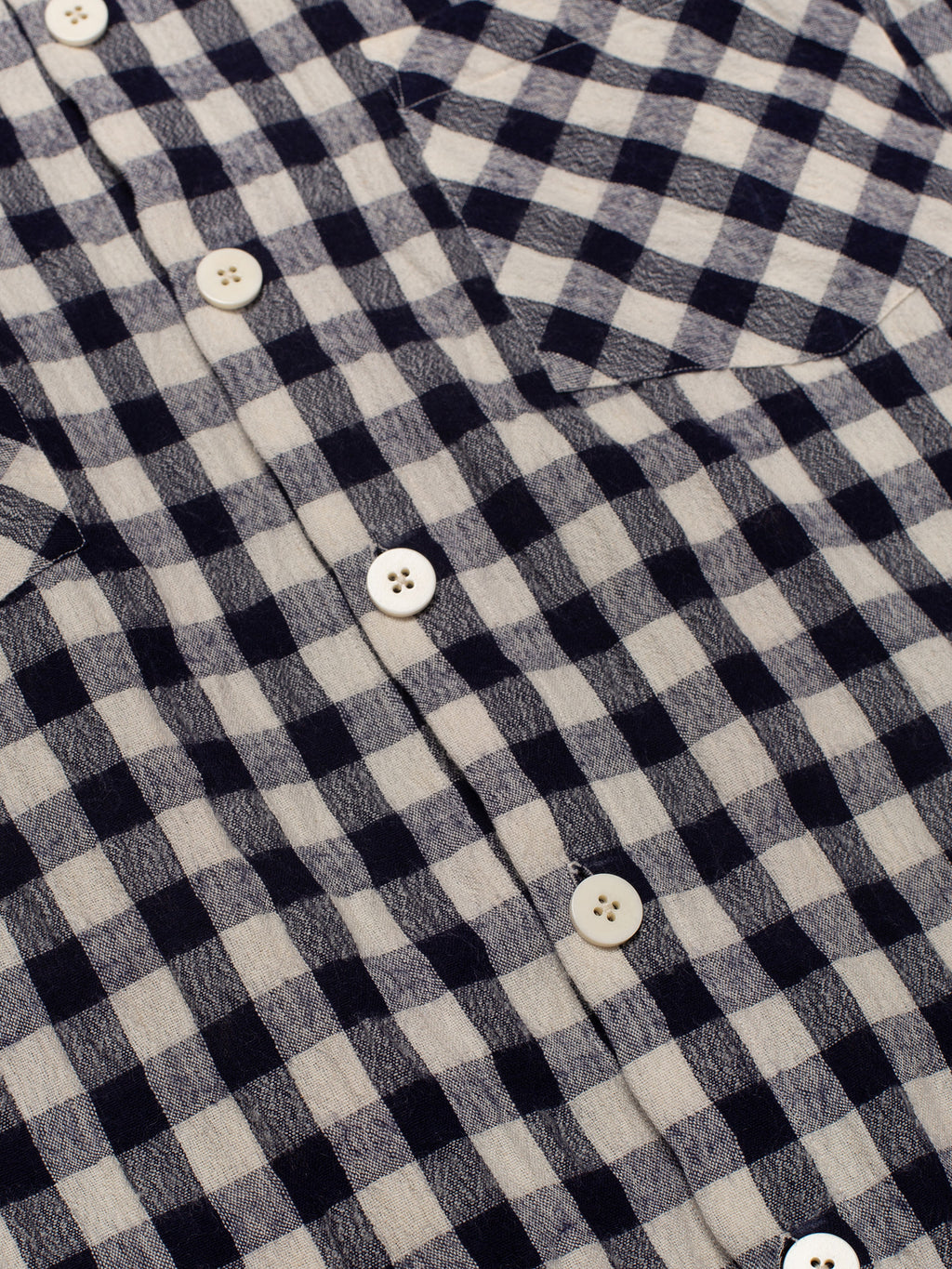 Navy & Bone Medium Plaid Flannel Shirt