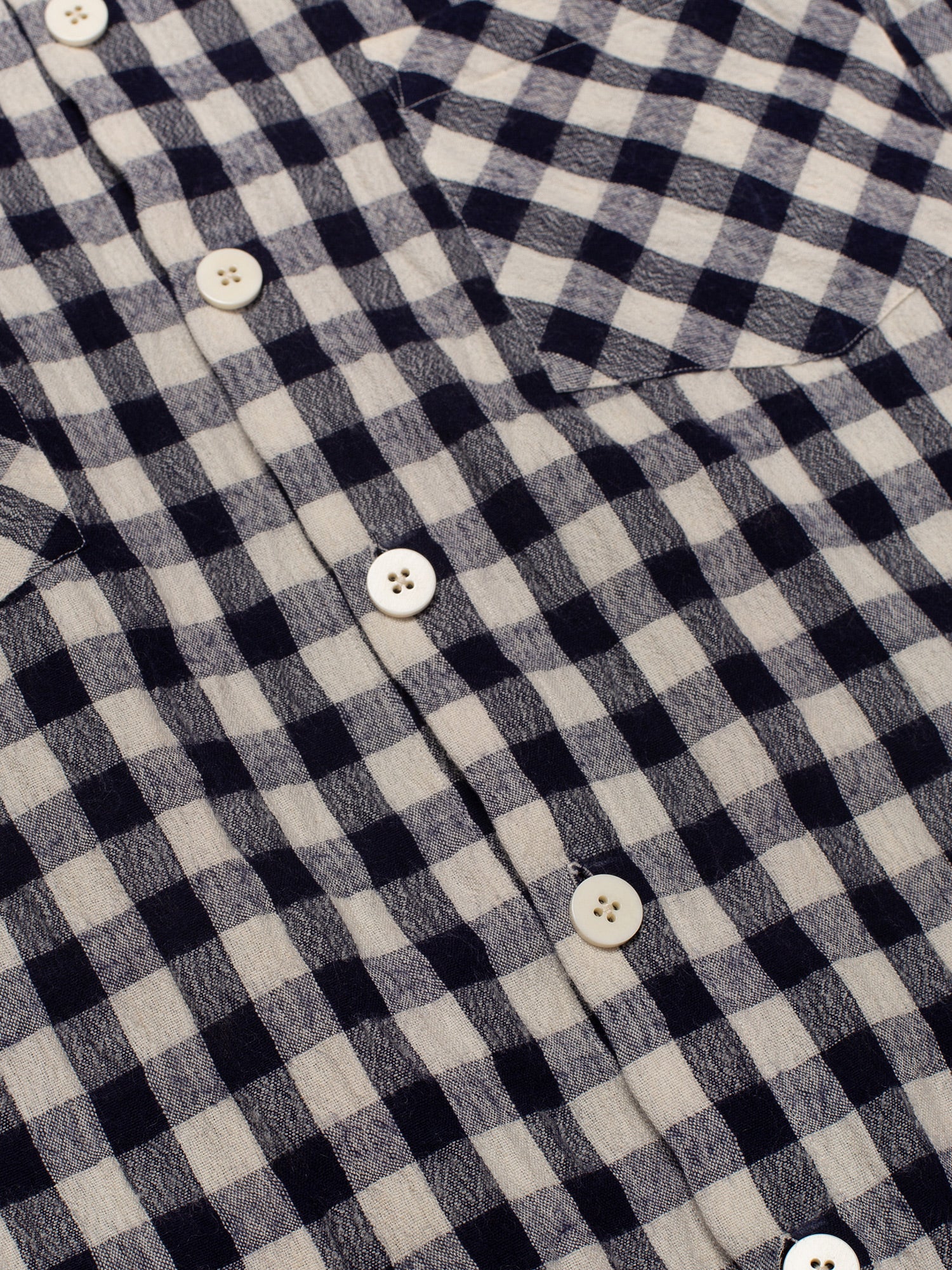 Navy & Bone Medium Plaid Flannel Shirt