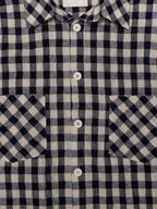 Navy & Bone Medium Plaid Flannel Shirt