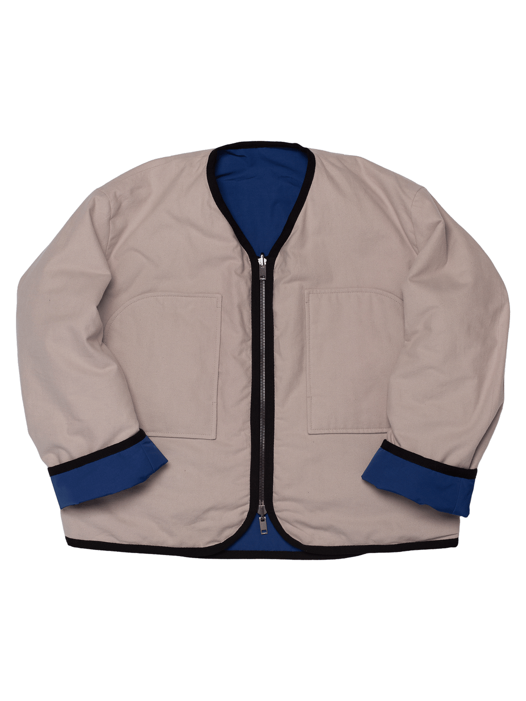 Blue Reversible Liner Jacket