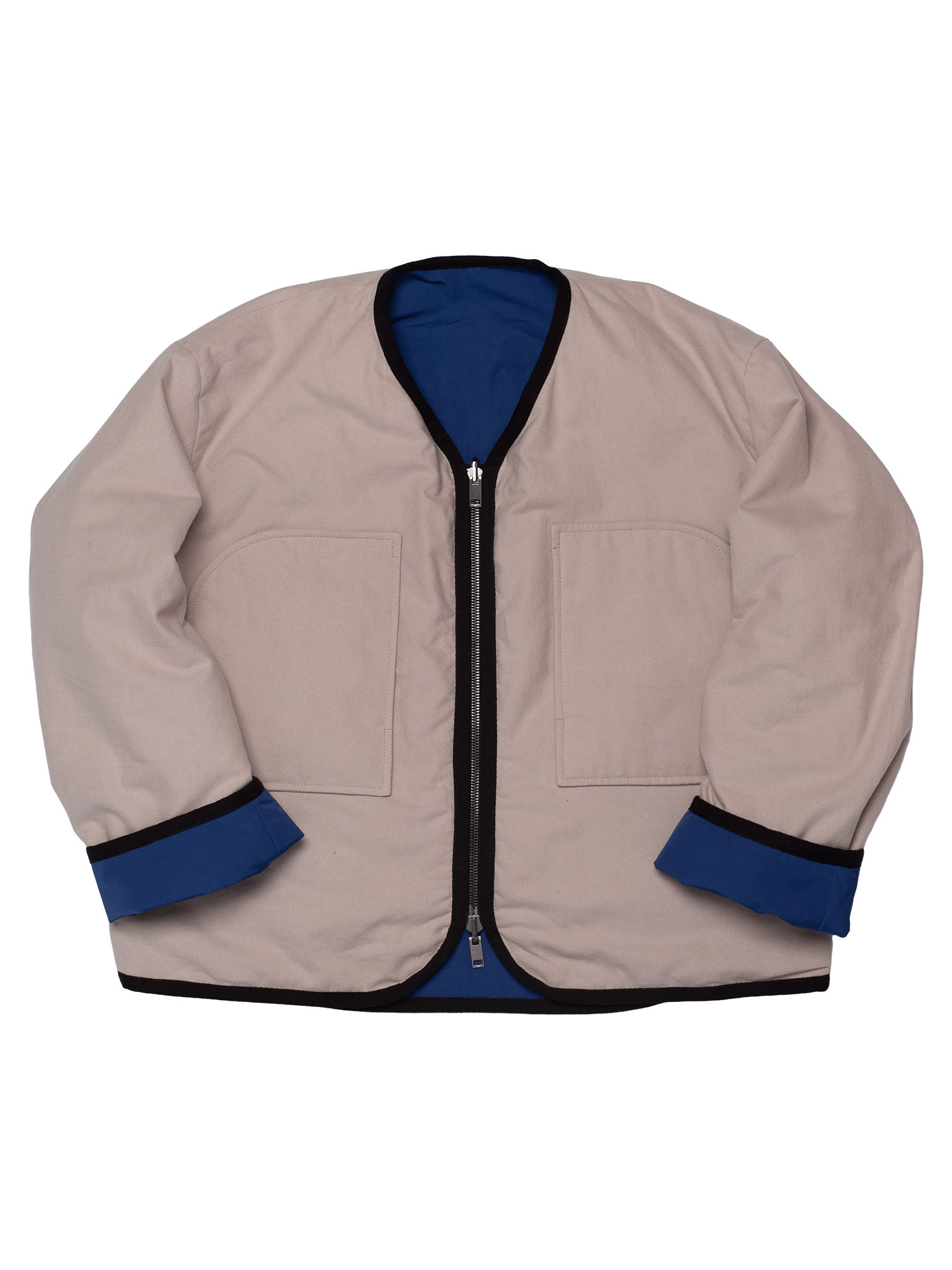 Blue Reversible Liner Jacket