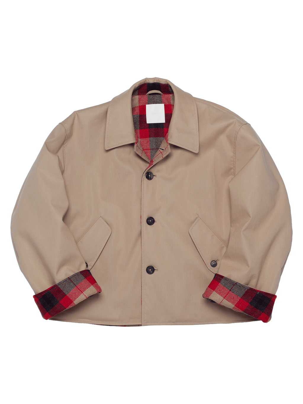 Beige Blouson Jacket