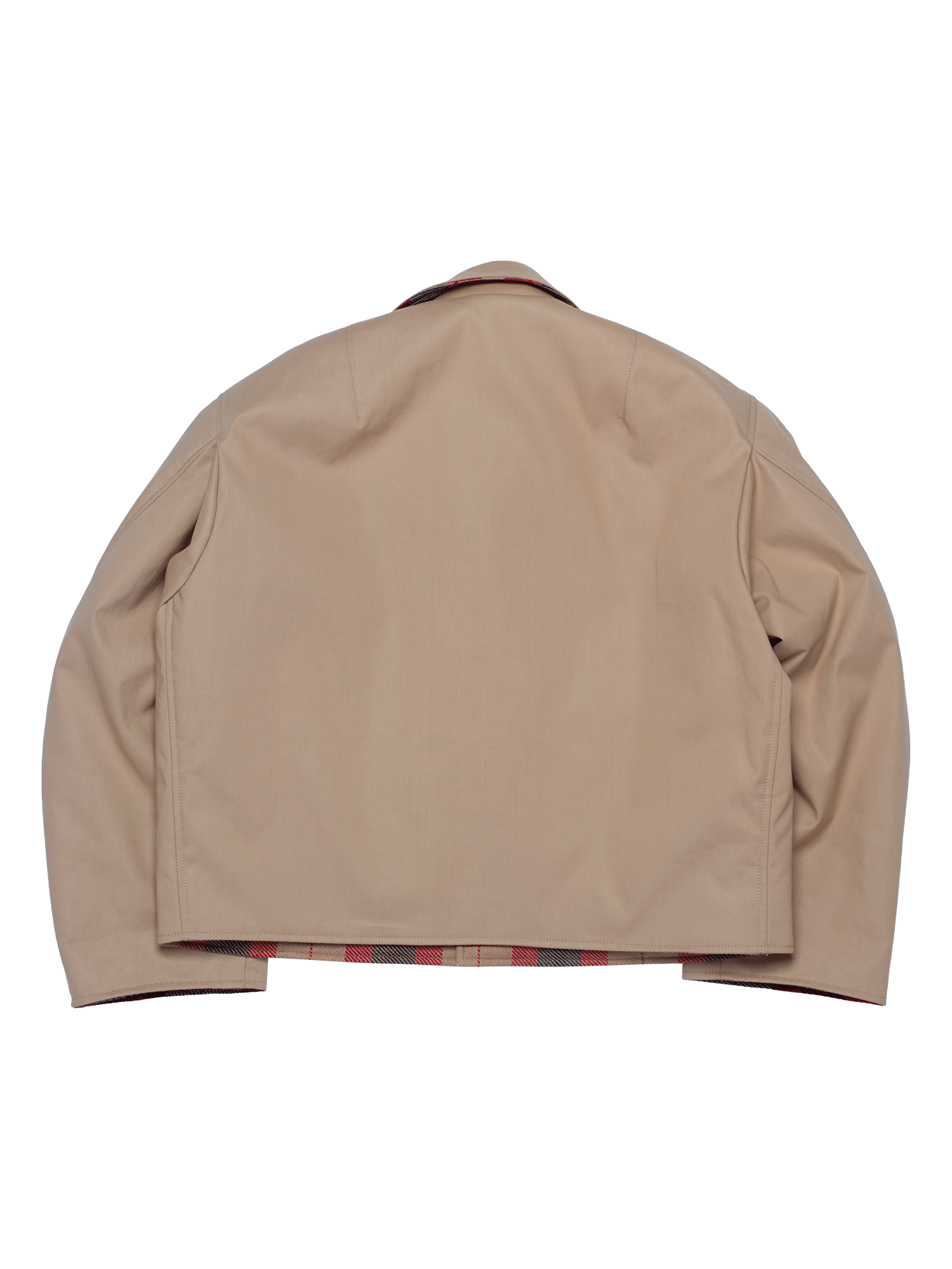 Beige Blouson Jacket