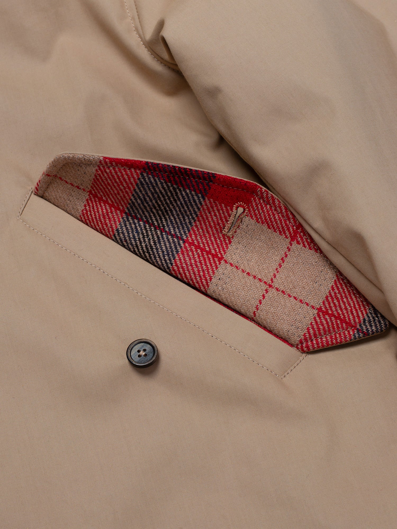 Beige Blouson Jacket