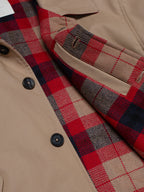 Beige Blouson Jacket