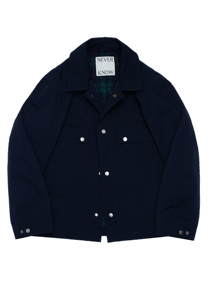 Navy Japanese Workwear Jacket