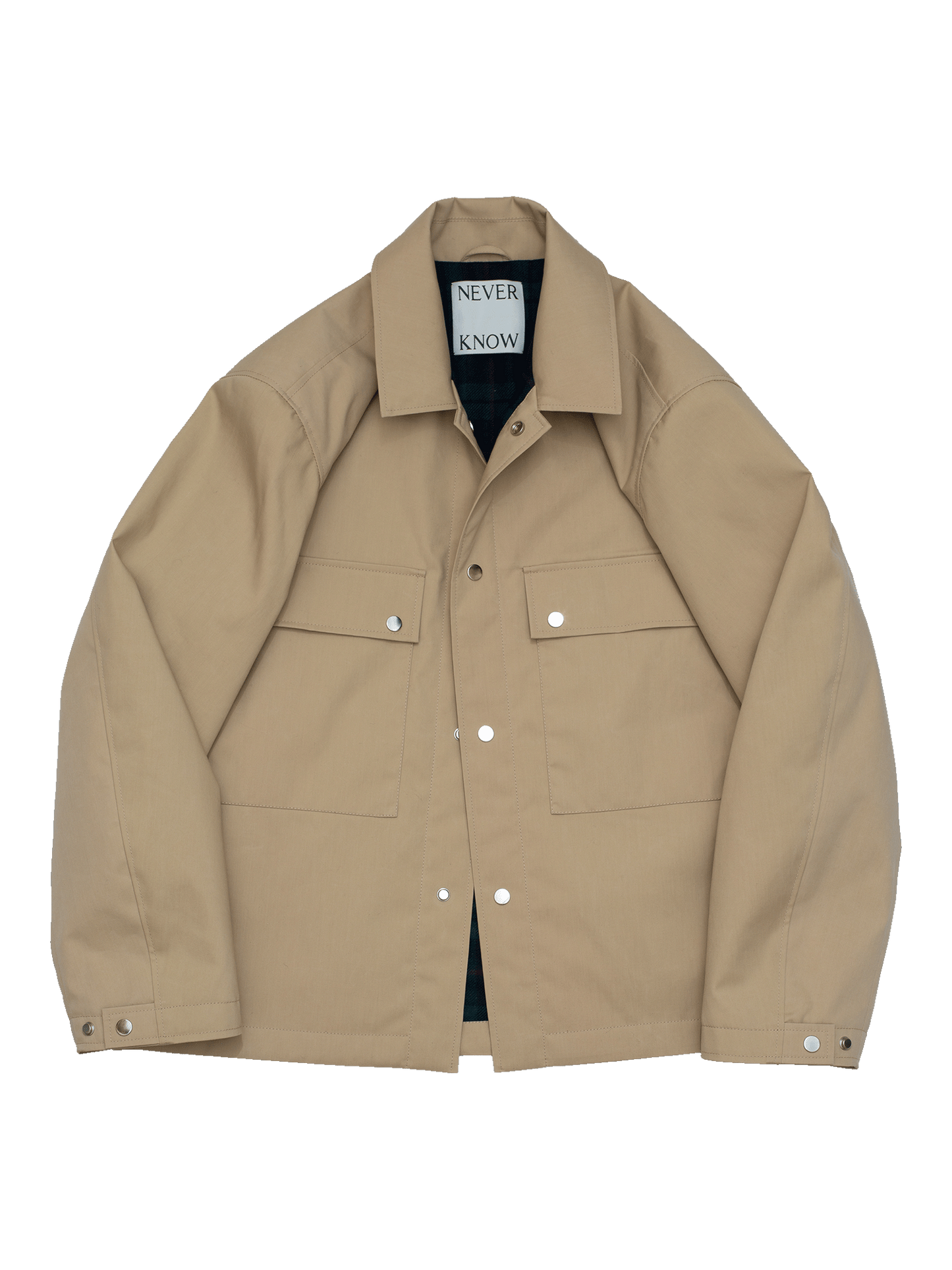 Classic Beige Japanese Workwear Jacket