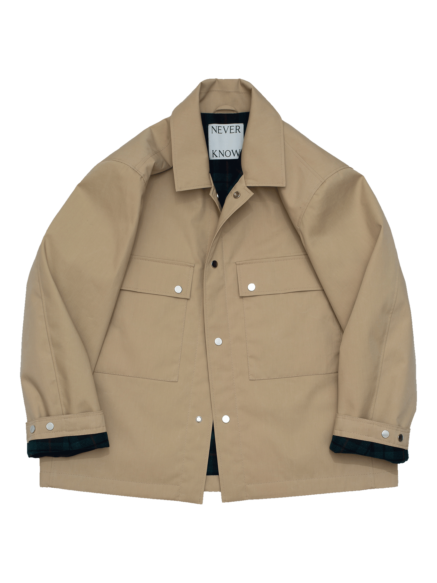 Classic Beige Japanese Workwear Jacket