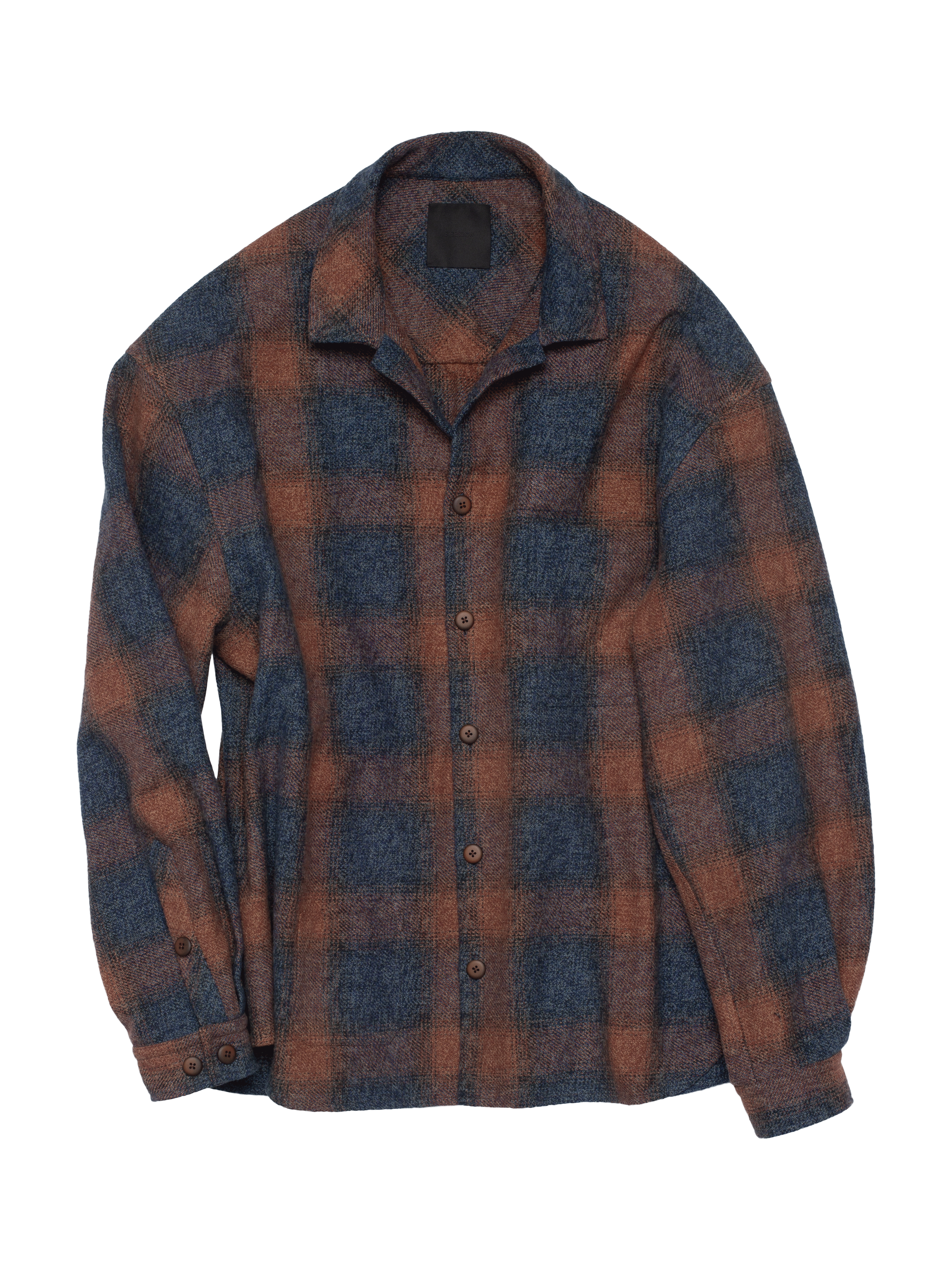 マルチカラーアブストラクトオーバーサイズフードジャケット