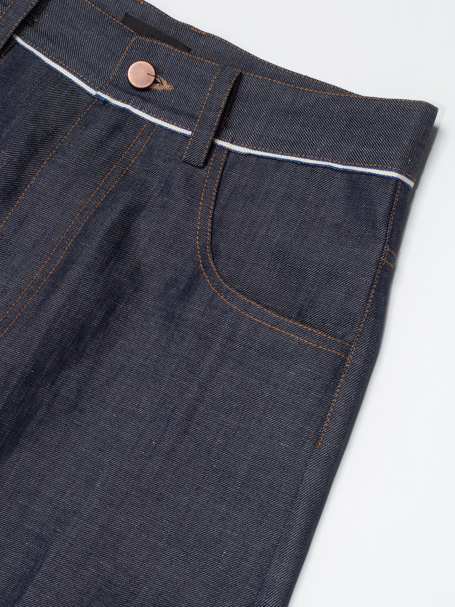 Dark Navy Selvage Japanese Denim Jeans
